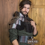 Mordred Single Pauldron - Mild Steel