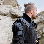 Woodsman Shoulder Set - Black Leather