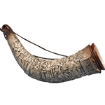 Raised Relief Drinking Horn
