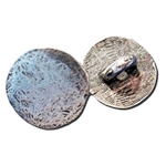 Hammered Pewter Button 107.0933