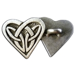Celtic Heart Button 107.1297
