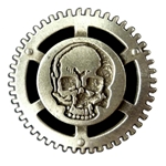 Steampunk Pirate Button 107.1260