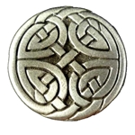Celtic Triskelion Knot Button 107.1264