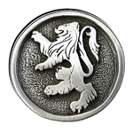 Rampant Lion Pewter Pin 116.0617