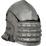 Bellows Face Sallet Helmet, Large