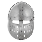 Crusader Spangenhelm with Face Guard