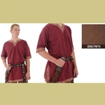 Viking Shirt, Brown, Medium Tunic