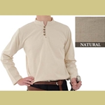 Heavy Cotton Shirt, Natural, Extra Extra Large