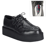 Creeper Leather Platform Shoes