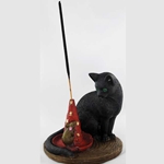 Cat & Mouse Incense Holder 45-IB978