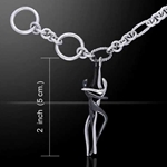 Yin Yang Lovers Silver Bracelet 52-TBL050