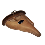 German WWII P38 Hardshell Holster Natural (Brown) Reproduction