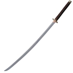 Braided Leather Giant Japanese Samurai Katana Sword 62-2036