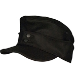 German M43 Panzer - SS Wool Field Cap EM Enlisted - WWII Repro