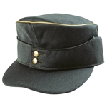 German M43 Generals Field Cap - Gold Piping - WW2 Repro