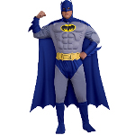 Batman Brave & Bold Deluxe Muscle Chest Adult Plus Costume  100-180105