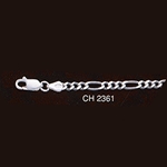 Figaro Silver Chain