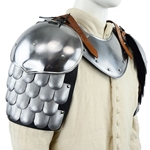 Medieval Spaulders with Scale Armor