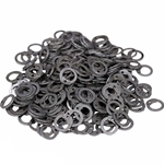Loose Chainmail Rings - Mild Steel Flat Ring Dome Riveted 6mm