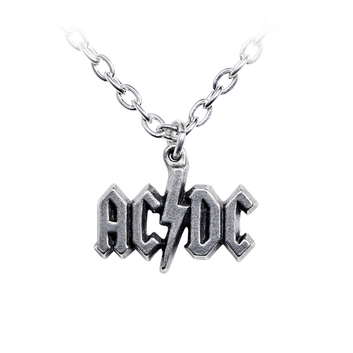 AC/DC: Lightning Logo Pendant Pewter Alchemy PP520
