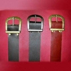 Heavy Leather Buckled Belt