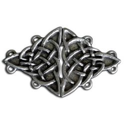 Celtic Triangle Knot Cloak Clasp 130.0496