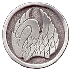 Swan Pewter Pin