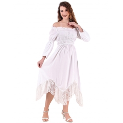 Regal Renaissance Gown: A Medieval Gypsy Dress - Plus Size