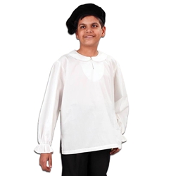 Musketeer Shirt for Children - White Cotton