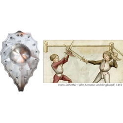 Scalloped Talhoffer Sparring Buckler