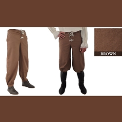Pirate Pants, Brown, Medium