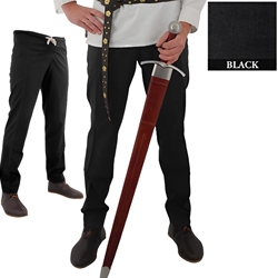 Medieval Hose, Black, XL