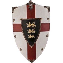 Richard the Lionheart Wooden Shield