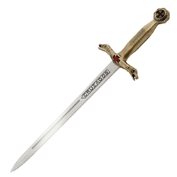 Crusaders Letter Opener in Bronze MA1289