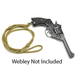 British Enfield - Webley Revolver Cotton Lanyard WWII