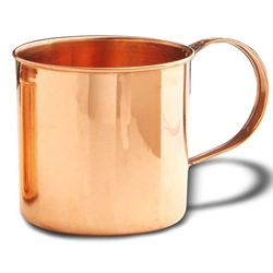 Solid Copper Soup Mug