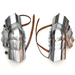 15th Century Archer Knee Armor - 18 Gauge