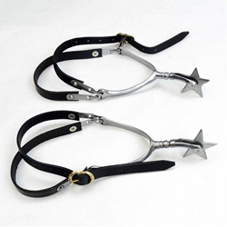Medieval Rowel Spurs - Steel