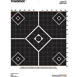 Champion - Visicolor Sight-In Target CHP45815