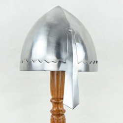 Norman Nasal Bar Helm – 18 Gauge Steel