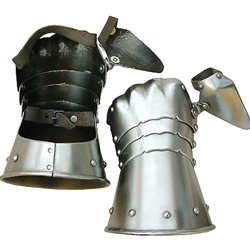 Half Gauntlets Steel MD-1004
