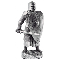 Knight Figure Pawn Of Arthurian Chess Set