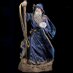 Large Wizard Peacock Finish